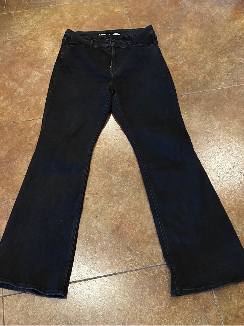 Old Navy Black Flare Jeans